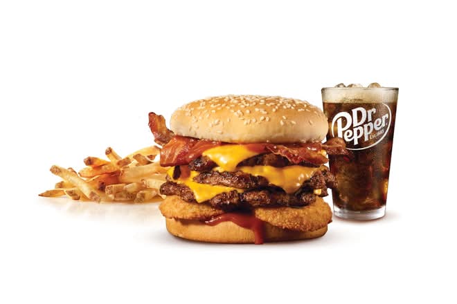 Triple Western Bacon Cheeseburger® Combo