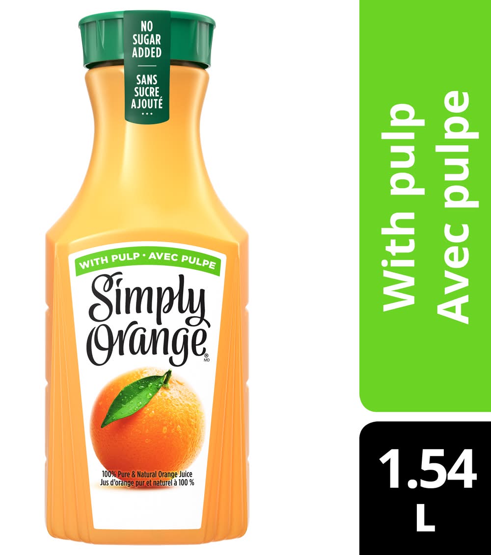 Simply Orange Juice With Pulp (1.54 L)