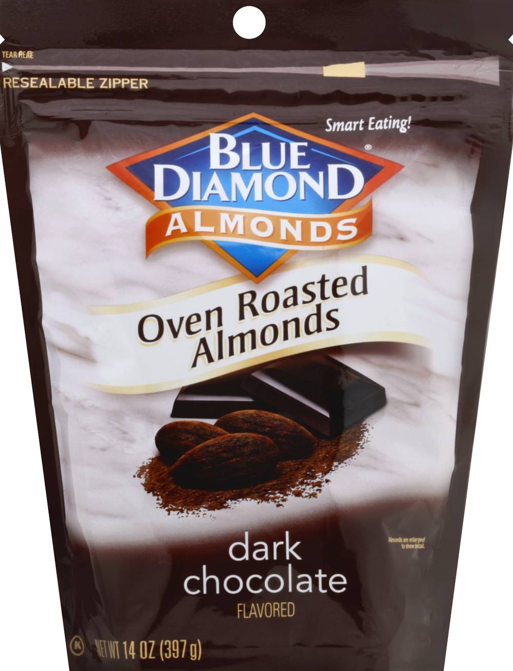 Blue Diamond Oven Roasted Dark Chocolate Almonds (14 oz)