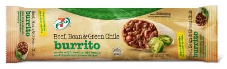 7-Select Green Chili, Beef & Bean Burrito 10oz