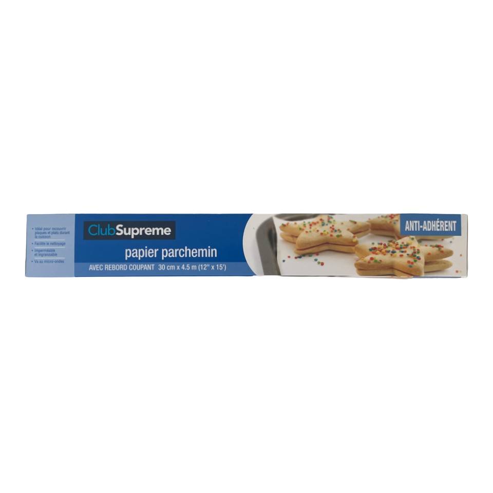 Club supreme 30cmx4.5m (1 un) - parchment paper (1 unit)