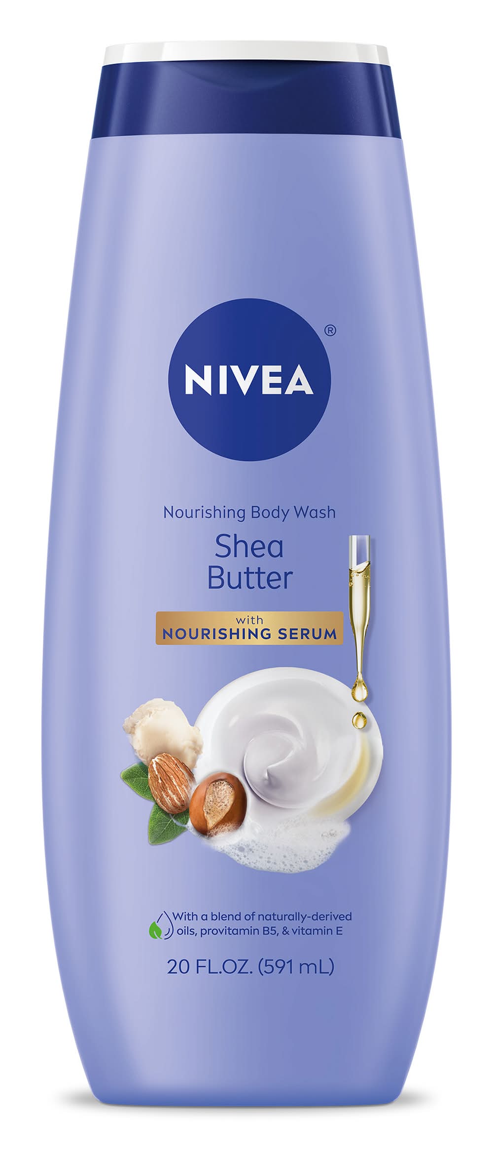 NIVEA Nourishing Shea Butter Care Body Wash (20 fl oz)