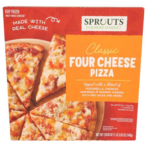 Sprouts Classic Four Cheese Pizza