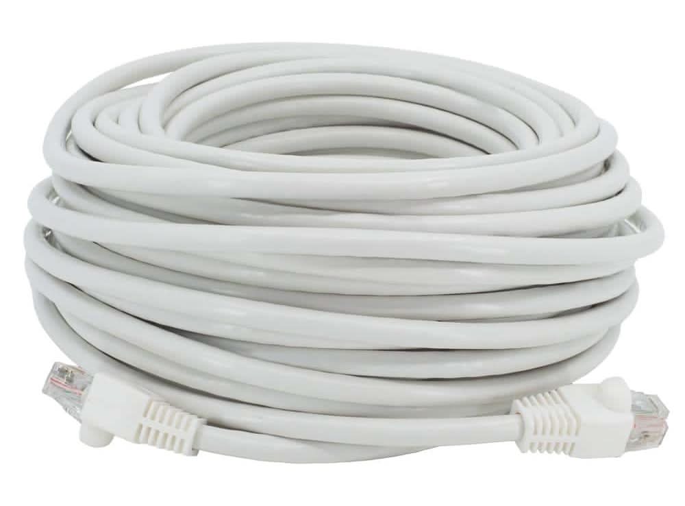 Commercial Electric Ce 50 Ft. Cat 6A Utp Patch Cable White