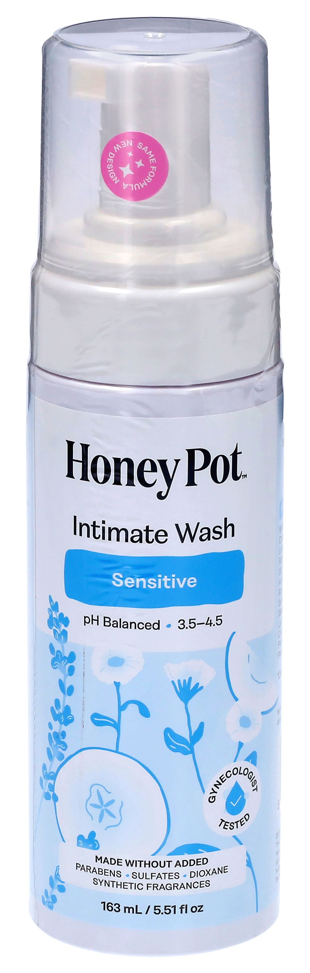 The Honey Pot Sensitive Feminine Foaming Wash (5.51 fl oz)