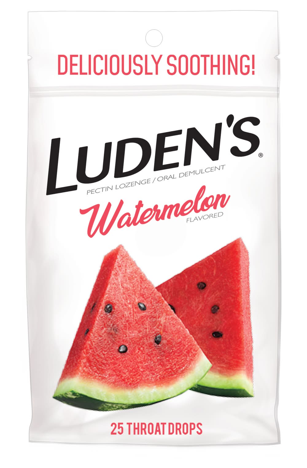 Luden's Watermelon Throat Drops (3.8 oz, 25 ct)