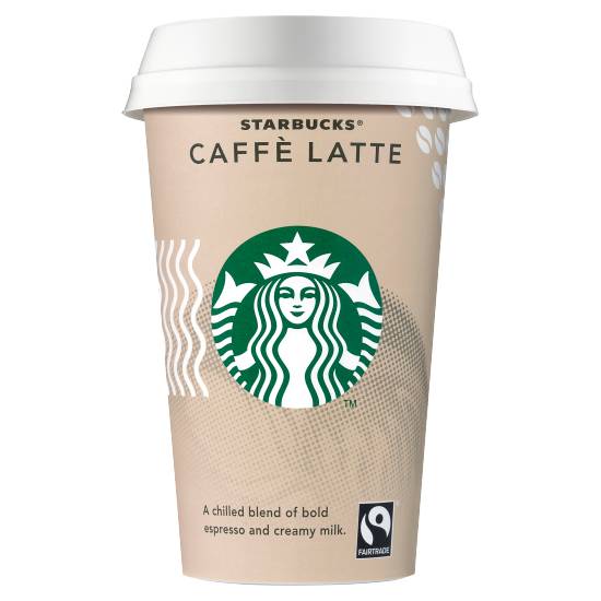 Starbucks Caffe Latte Iced Coffee (220ml)