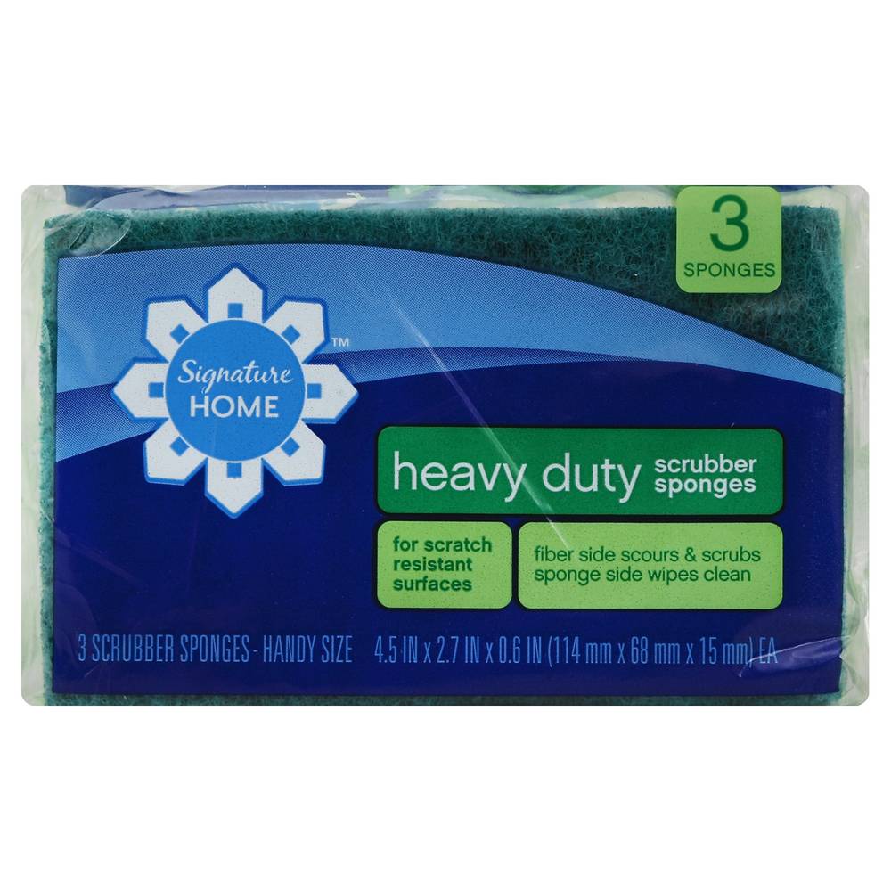 Signature Heavy Duty Scrubber Sponges (1.6 oz)