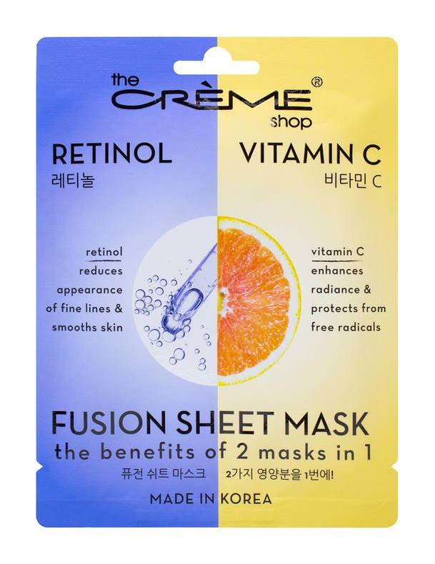 TCS Sheet Mask 2in1 Retinol + Vit C