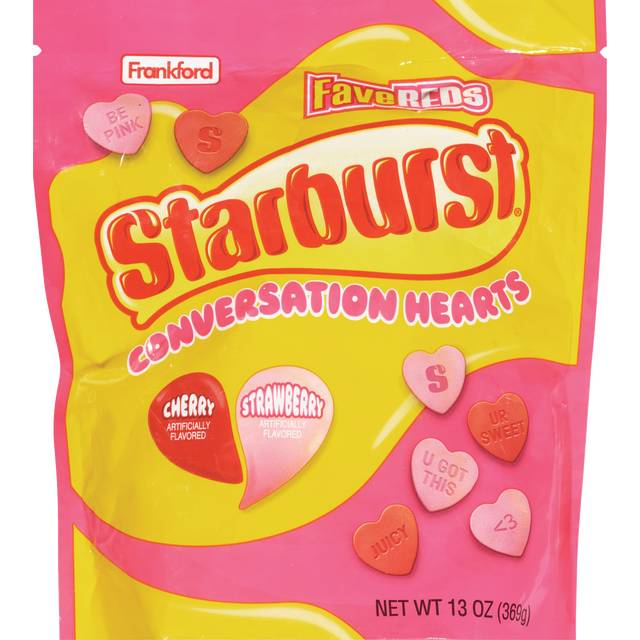 Starburst Conversation Hearts, 13 oz