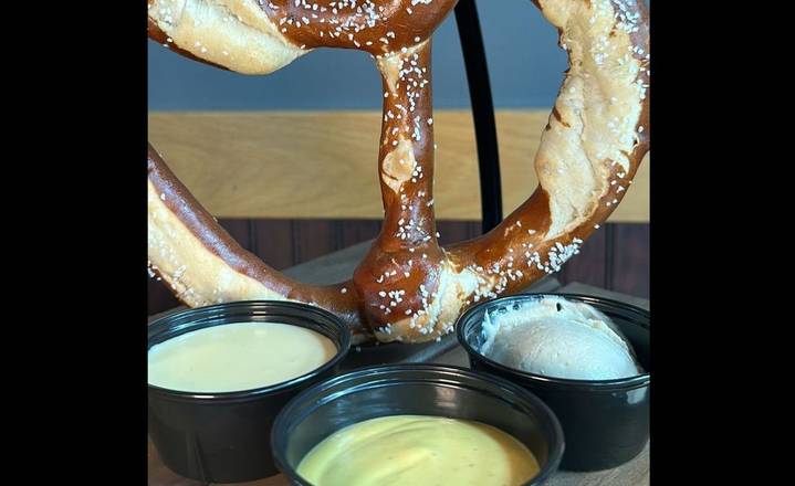 Jumbo Soft Pretzel - The Trio