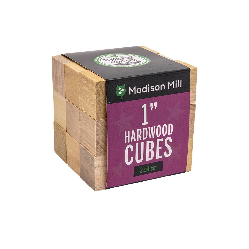 Madison Mill Brown Wood Square 27-Pack | 448472