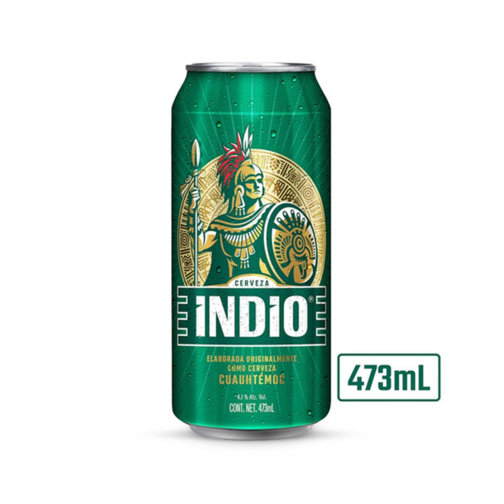 Indio · Cerveza oscura (473 ml)