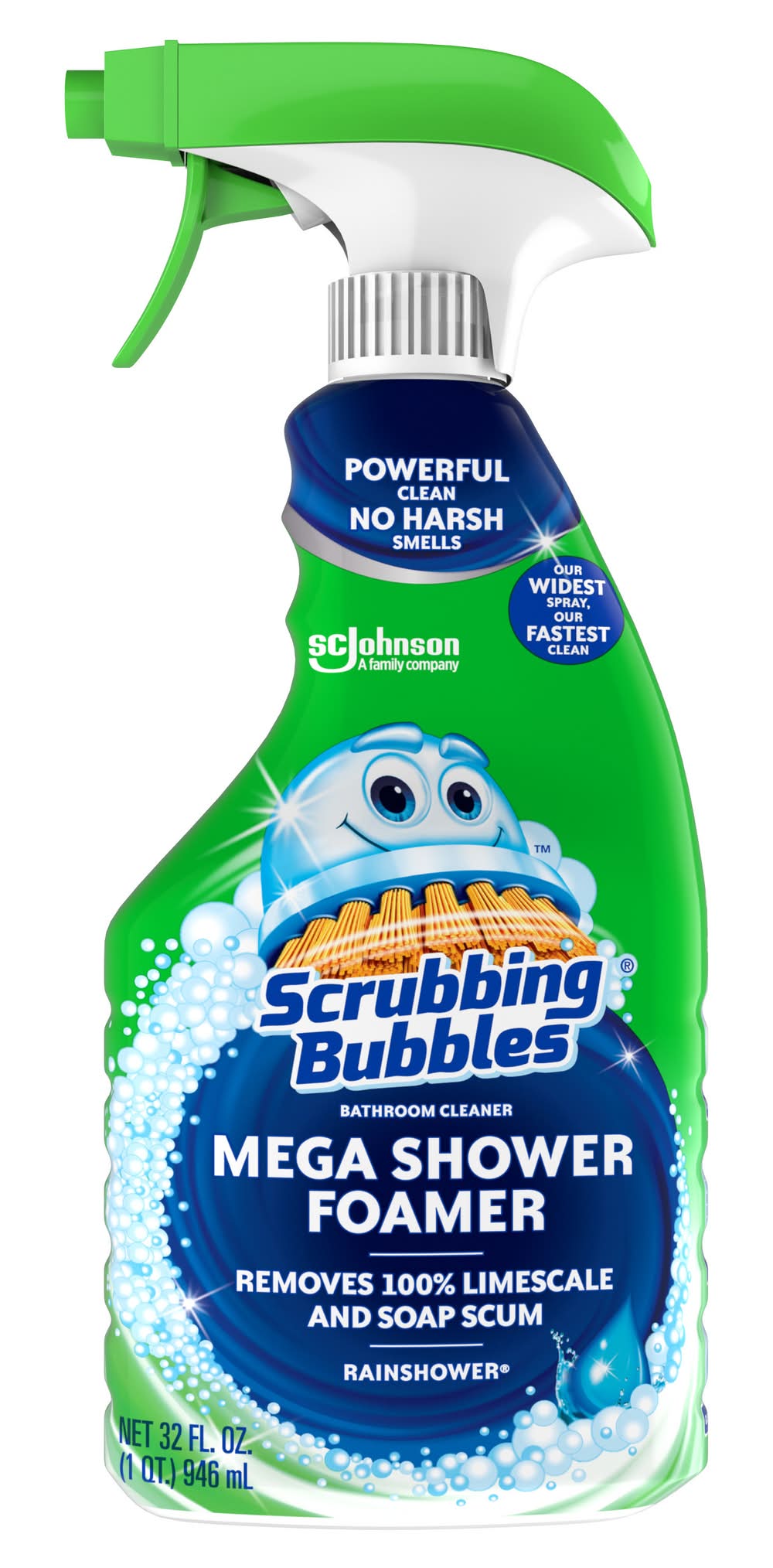 Scrubbing Bubbles Mega Shower Foamer Spray Rainshower (32 fl oz)