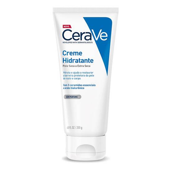 L'oréal creme hidratante para pele seca a extra seca cerave (200g)