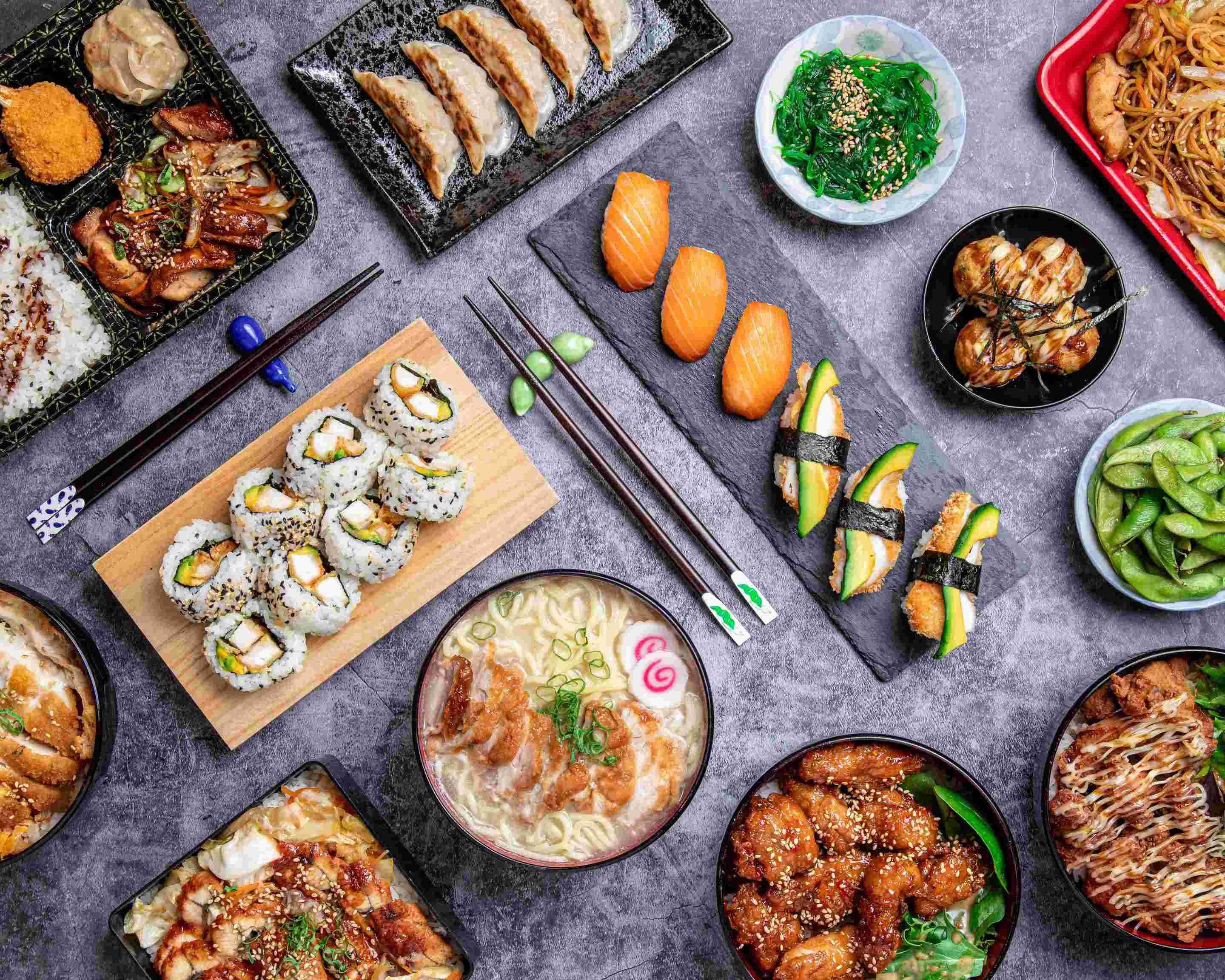 Raku Sushi Restaurant Menu Takeout in Brisbane Delivery Menu