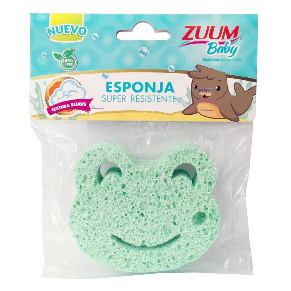 Zuum Baby · Esponja súper resistente (10 g)