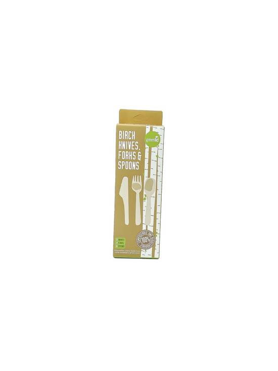 Greenlid Birch Mixed Cutlery (24 units)