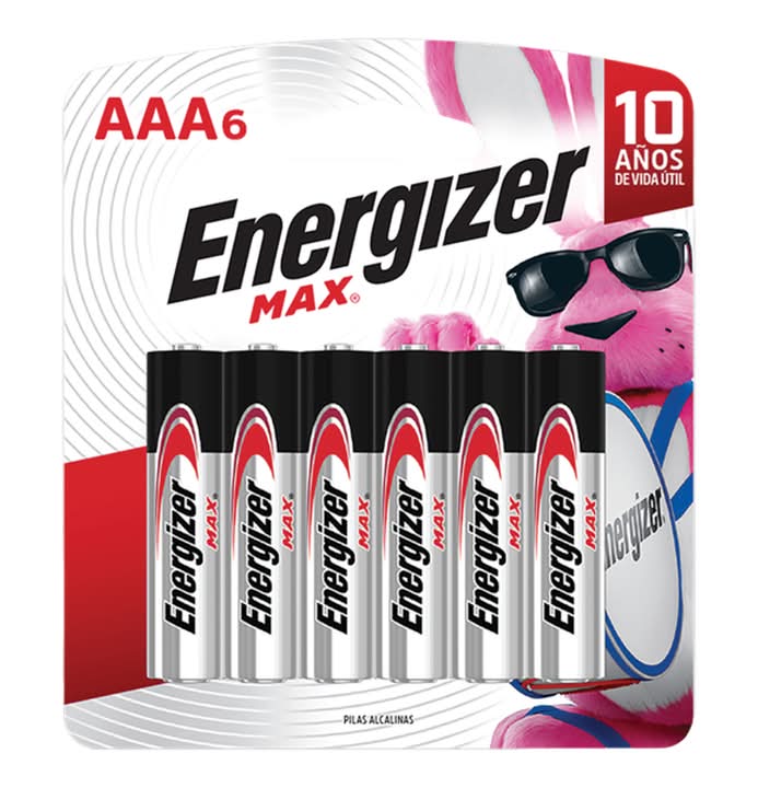 Energizer pilas alcalinas aaa (Pack 6 piezas)