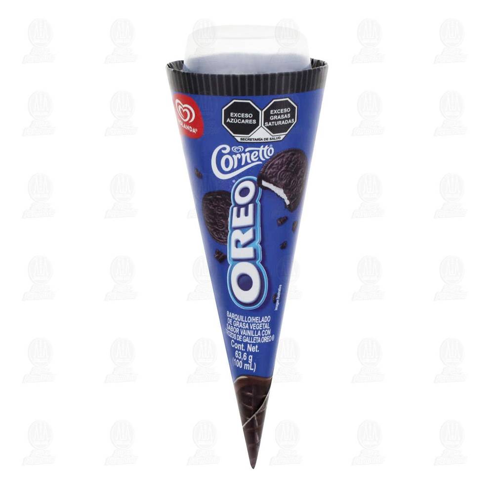 Holanda · Cornetto helado con trozos de oreo, vainilla (100 ml)