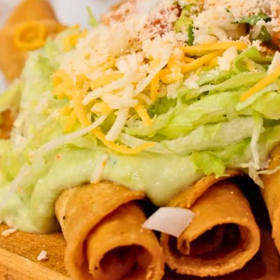 3 Chicken Rolled Tacos