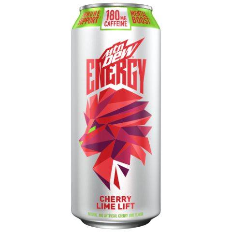 MTN DEW ENERGY Cherry Lime 16oz