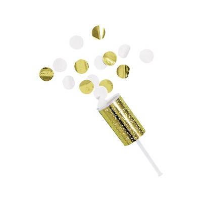 Spritz Confetti Party Poppers (4 ct) (gold)