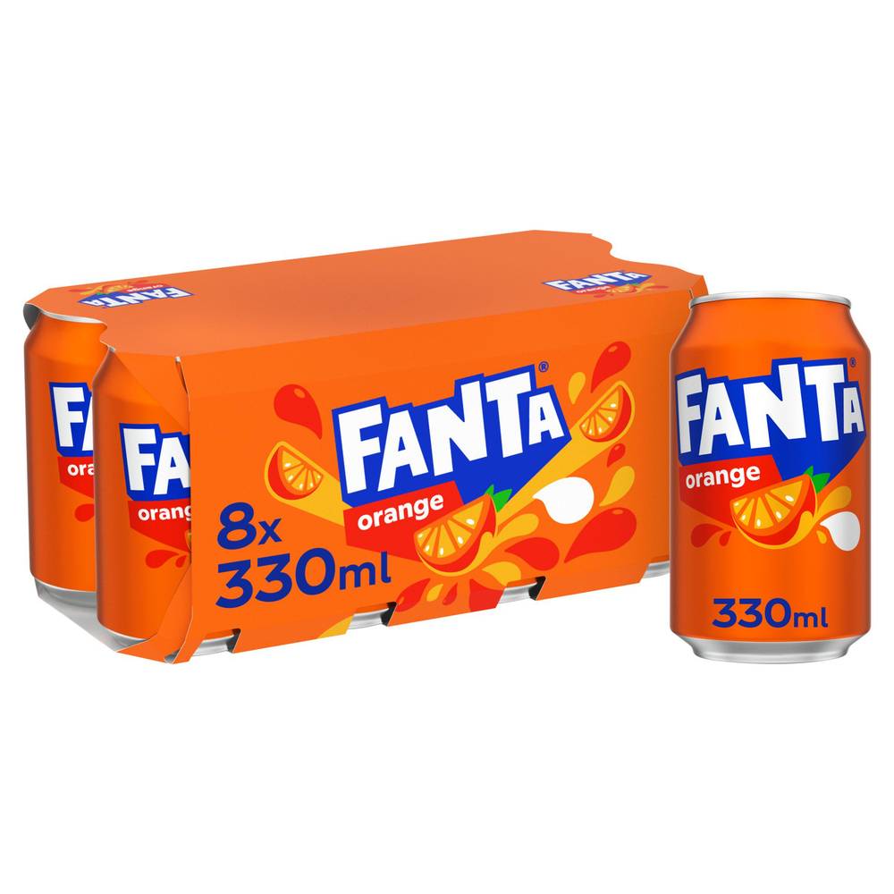Fanta Orange 8x330ml