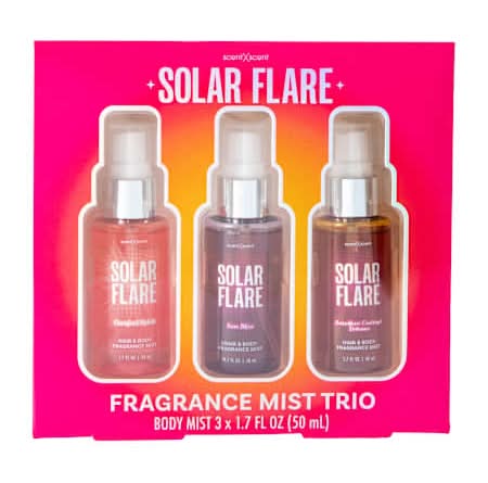 Solar Flare Fragrance Mist Trio Pack