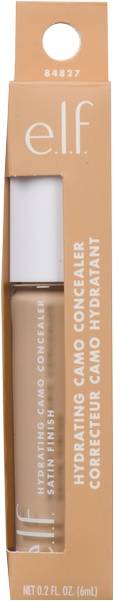 e.l.f. Hydrating Satin Camo Concealer, Medium Peach (6 ml)