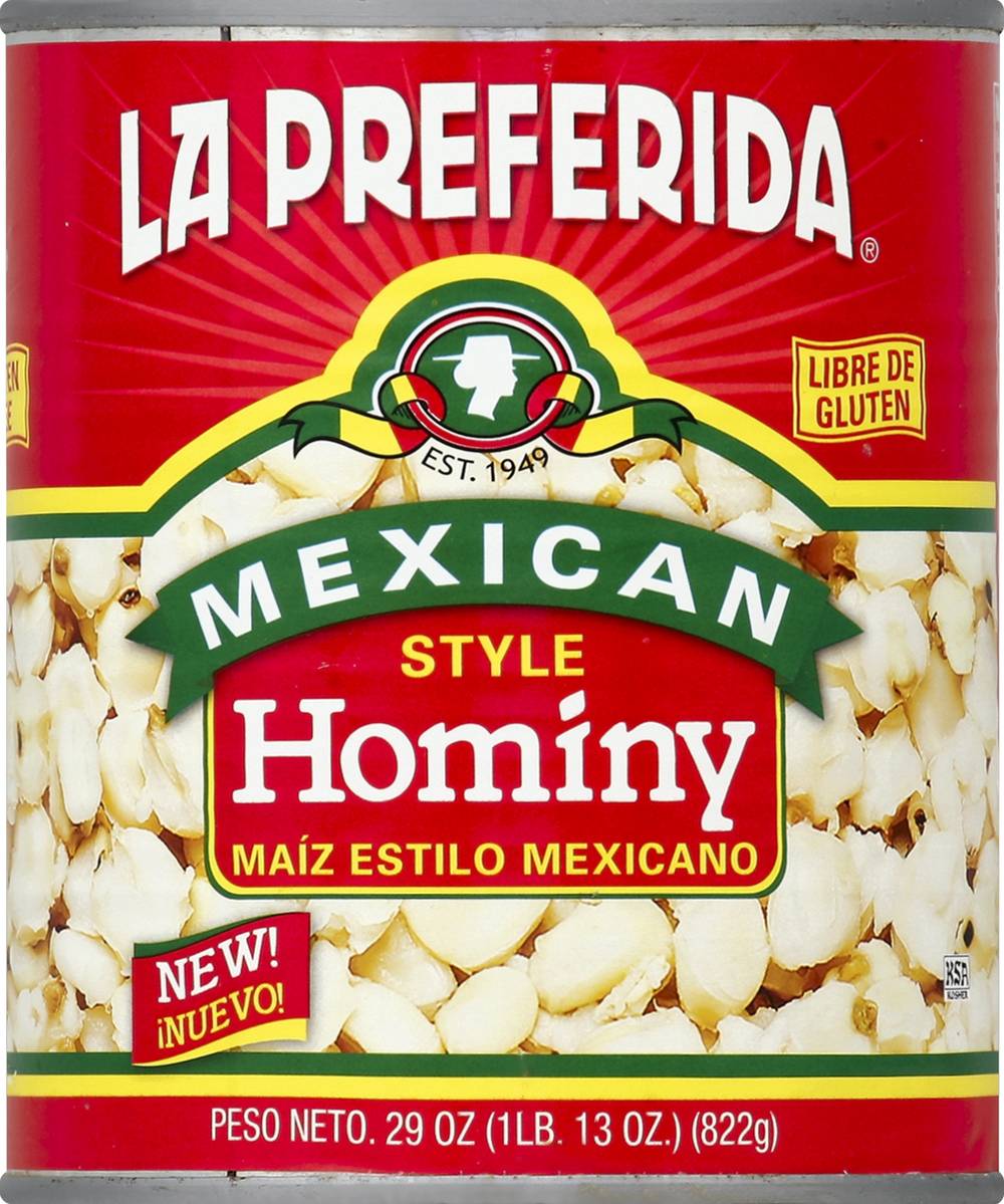 La Preferida Mexican Style Hominy (29 oz)