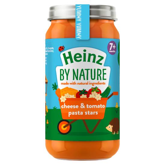 Heinz Nature Cheese & Tomato Pasta Stars 7+ Months