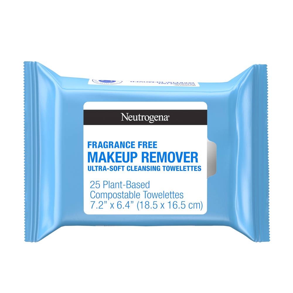Neutrogena Fragance Free Makeup Remover Wipes (7.9 oz, 25 ct)