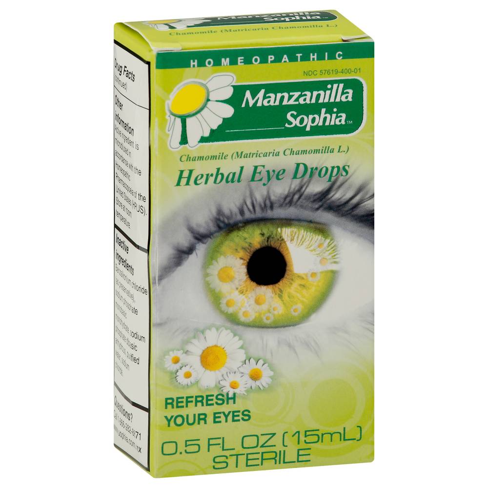 Manzanilla Sophia Herbal Chamomile Eye Drops (0.5 fl oz)