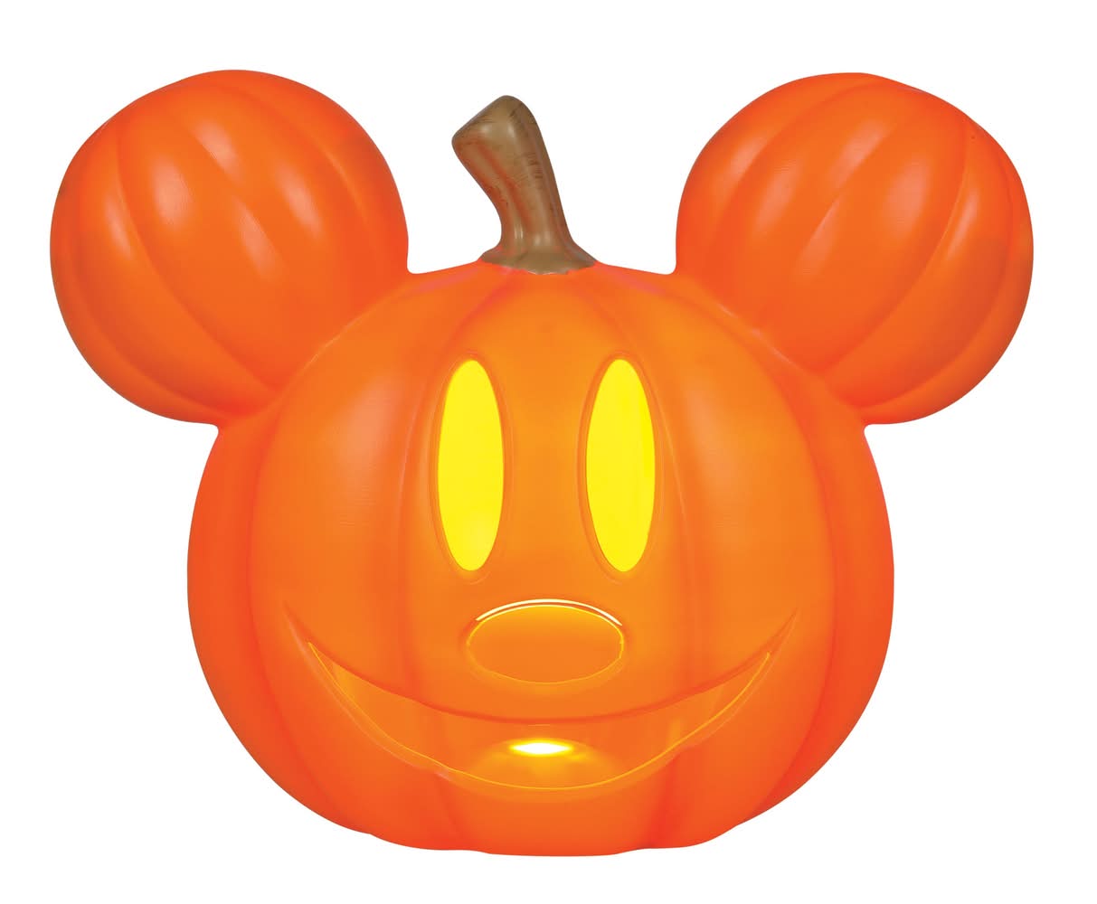 Disney 13-in Tabletop Lighted Mickey Mouse Jack-o-Lantern
