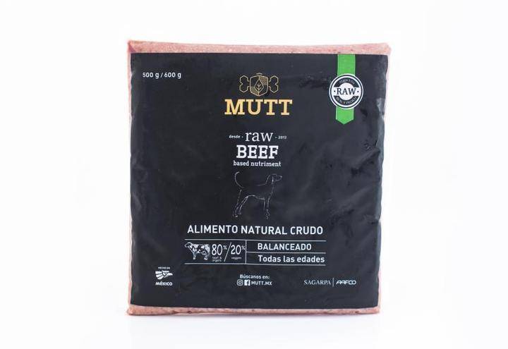 Mutt semana alimento res (pack 7 x 500 g)