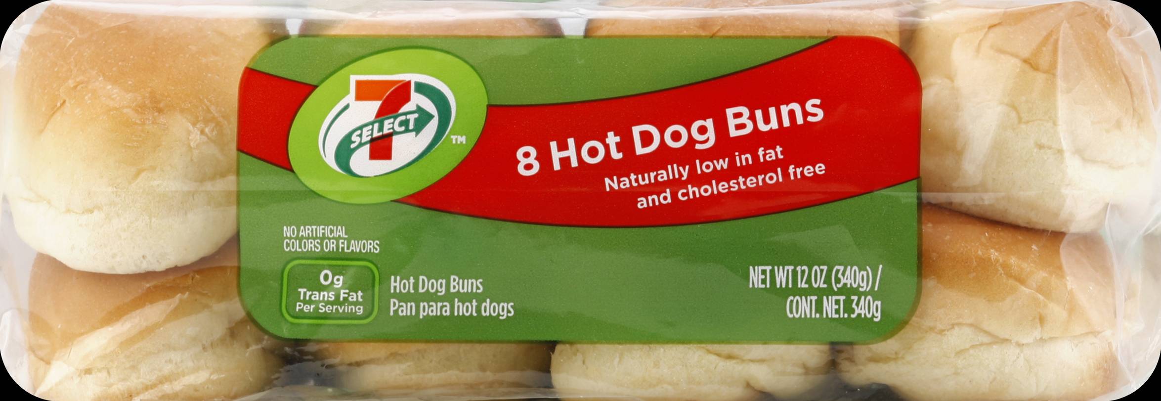 7-Select Hot Dog Buns (1.5 oz, 8 ct)