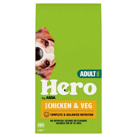Asda Hero Small Dog with Chicken & Vegetables 2.5kg