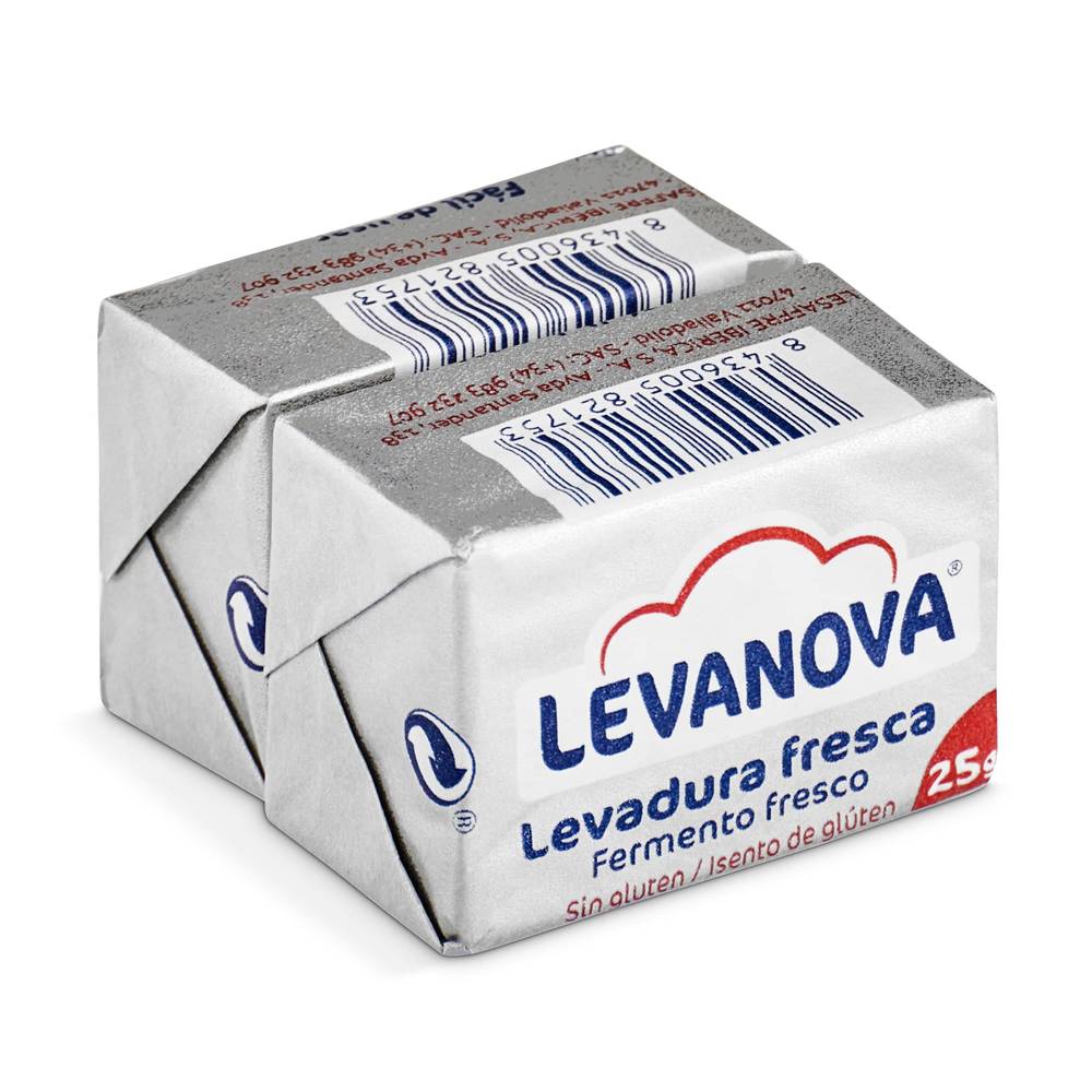 Levadura Fresca Levanova 2 X 25 G