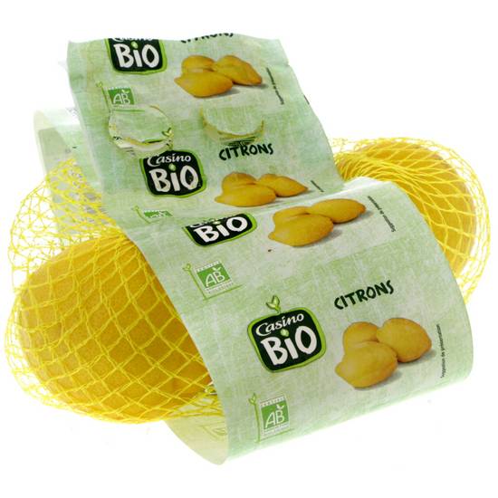 Citron bio 500g - la pièce