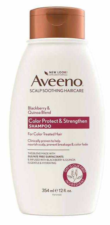 Aveeno Blackberry & Quinoa Shampoo 354ml