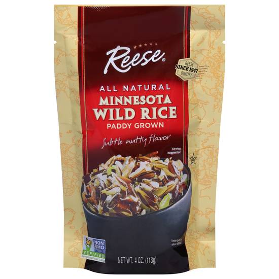 Reese Rice Wild Minnesota Paddy Grown
