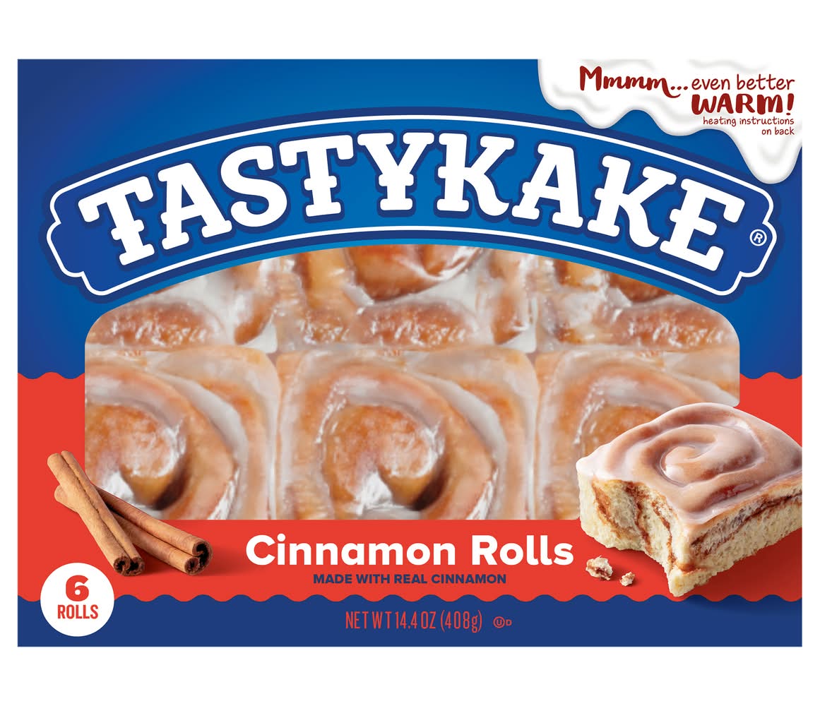 Tastykake Rolls, Cinnamon (14.4 oz)