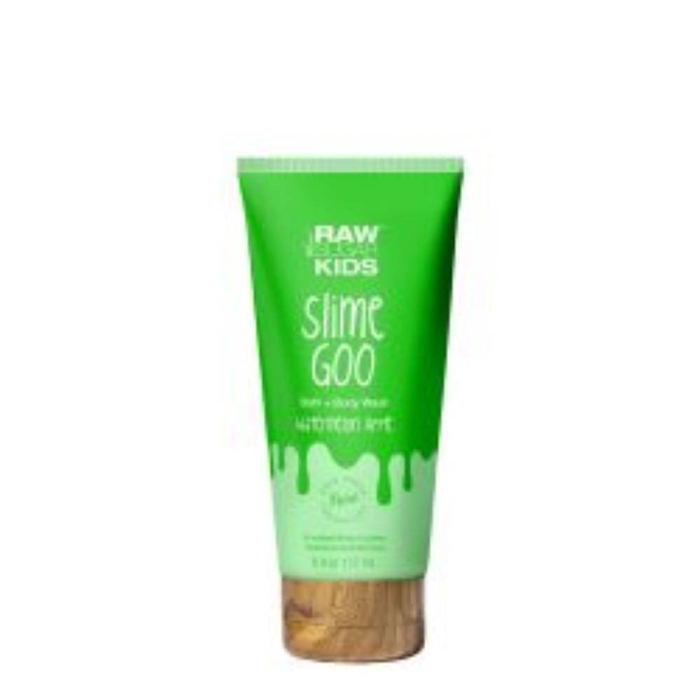 Raw Sugar Kids' Slime Goo Bath & Body Wash, Watermelon Apple, 6 OZ