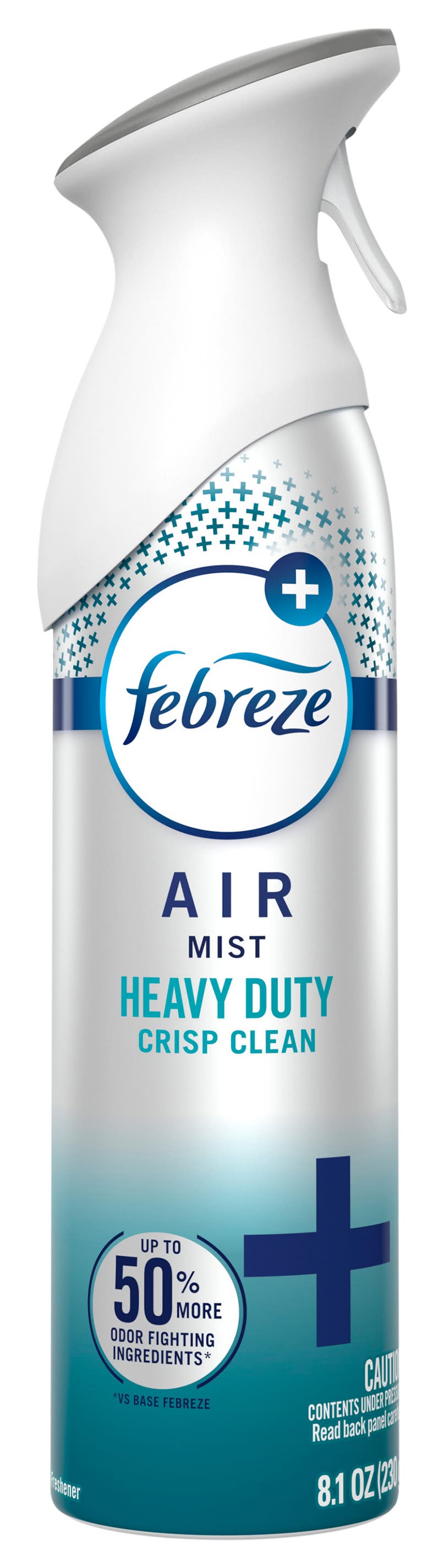 Febreze Air Freshener Spray Heavy Duty, Crisp Clean (8.1 oz)
