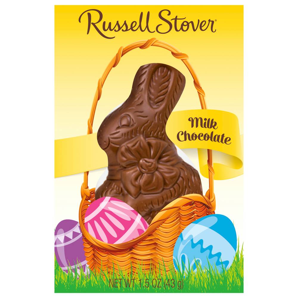 Russell Stover Solid Milk Chocolate Bunny