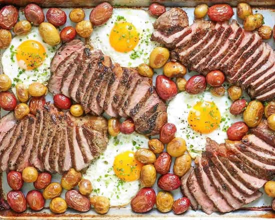 STEAK & EGGS-TX Famous 