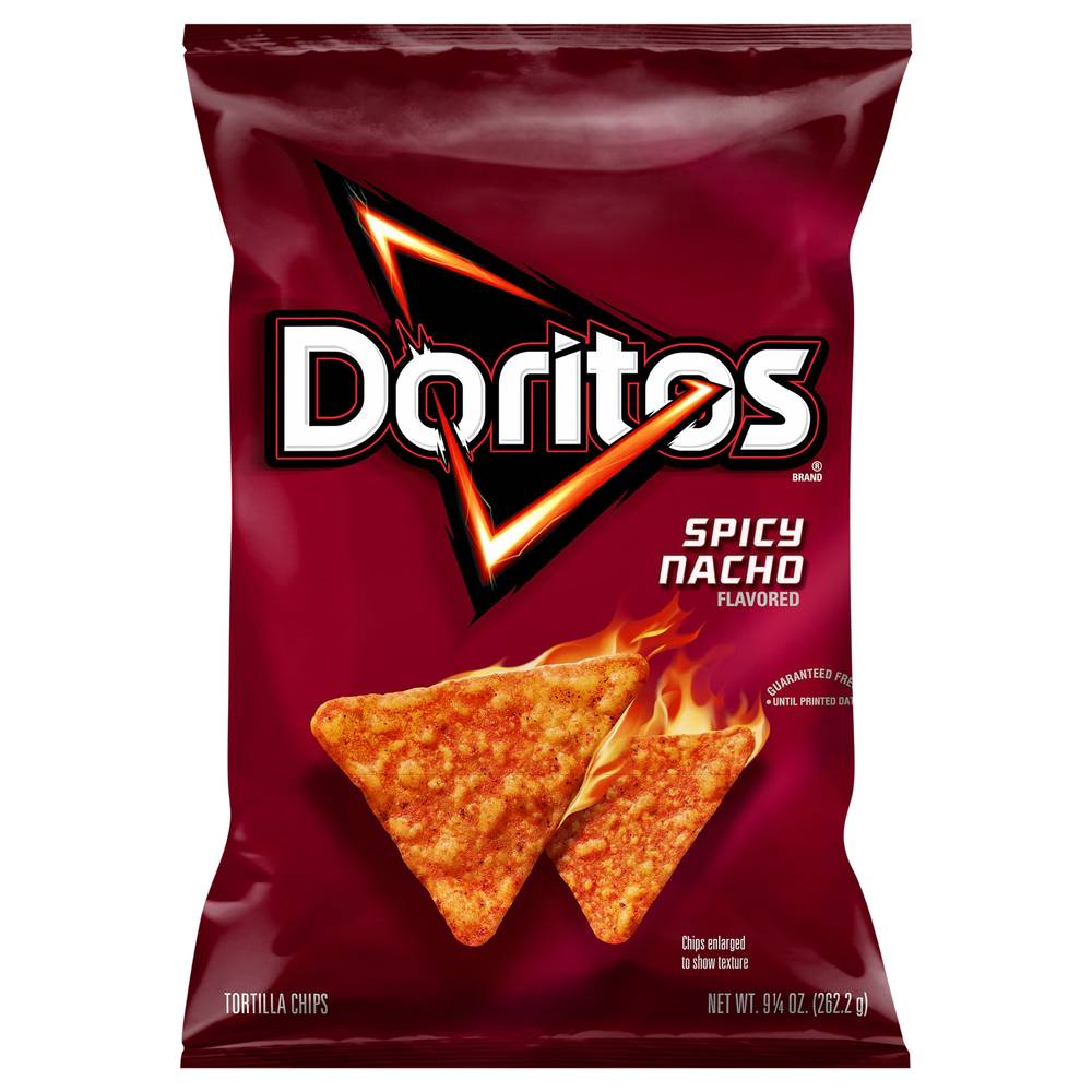 Doritos Tortilla Chips (spicy nacho)