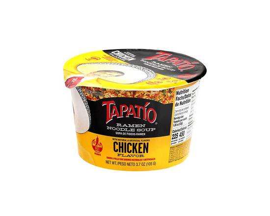 Order Tapatio Ramen Chicken 3.7oz food online from Chevron Extramile store, Everett on bringmethat.com
