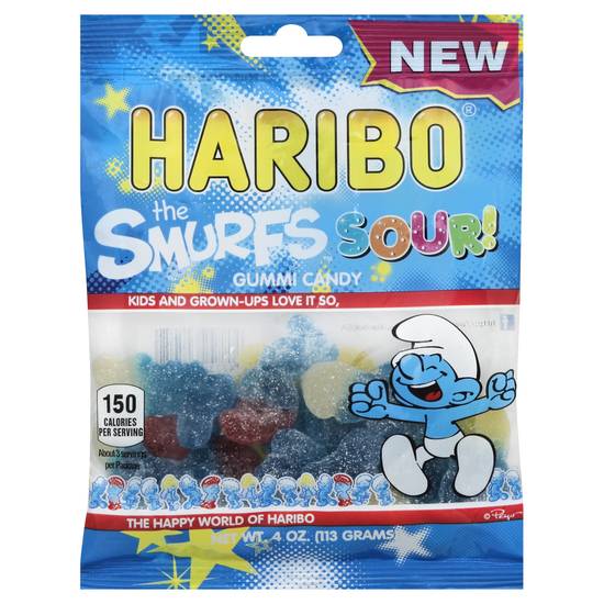 Haribo the Smurfs Sour Gummi Candy